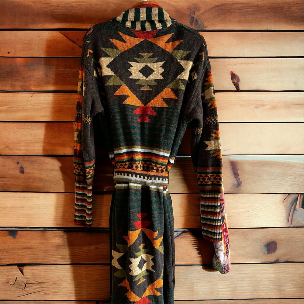 Faherty Paloma Duster Long Sweater Large